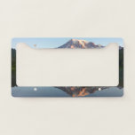 Mount Rainier Reflected Sunrise I License Plate Frame
