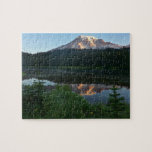 Mount Rainier Reflected Sunrise II Jigsaw Puzzle