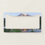 Mount Rainier Reflected Sunrise II License Plate Frame