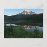Mount Rainier Reflected Sunrise II Postcard
