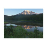 Mount Rainier Reflected Sunrise II Postcard