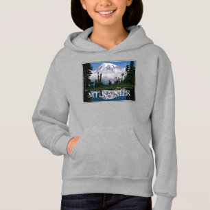 Mount Rainier   Reflection in a Mountain Pond Hoodie