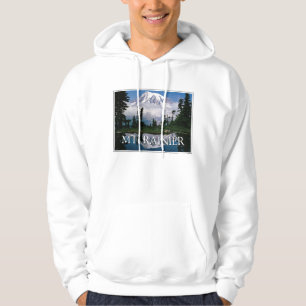 Mount Rainier   Reflection in a Mountain Pond Hoodie