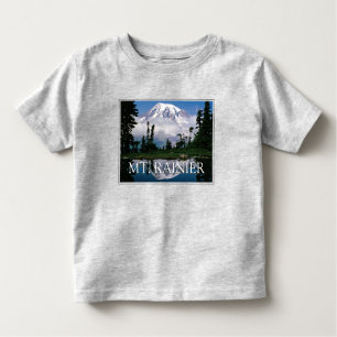 Mount Rainier Reflection in a Mountain Pond Toddler T-shirt