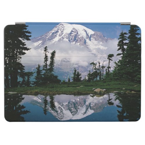 Mount Rainier relected in a mountain tarn iPad Air Cover