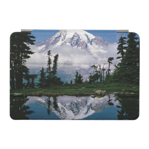 Mount Rainier relected in a mountain tarn iPad Mini Cover