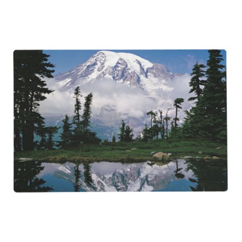 Mount Rainier relected in a mountain tarn Placemat