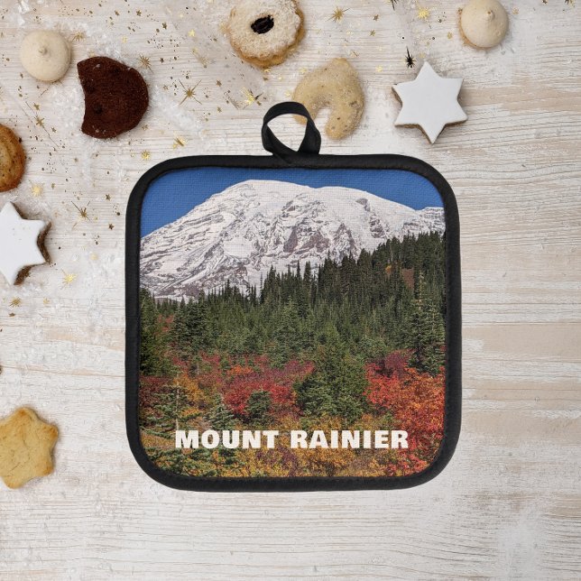 Mount Rainier Scenic Landscape Pot Holder (In Situ Cookies)