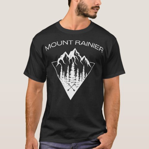 Mount Rainier Shirt  Mt Rainier National Park Moun