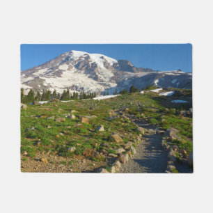 Mount Rainier Skyline Trail Doormat