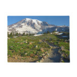 Mount Rainier Skyline Trail View Doormat