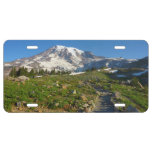 Mount Rainier Skyline Trail View License Plate