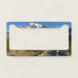 Mount Rainier Skyline Trail View License Plate Frame