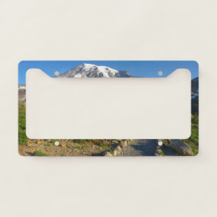 Mount Rainier Skyline Trail View License Plate Frame