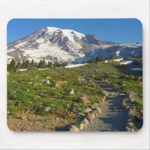 Mount Rainier Skyline Trail View Mouse Pad