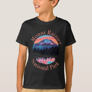 Mount Rainier Tacoma Tahoma Seattle Road Trip Hiki T-Shirt