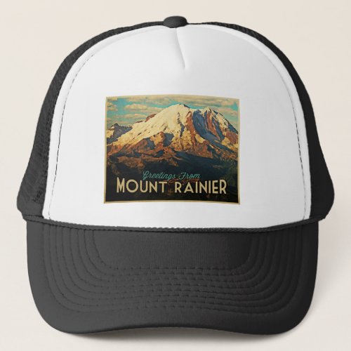 Mount Rainier Trucker Hat