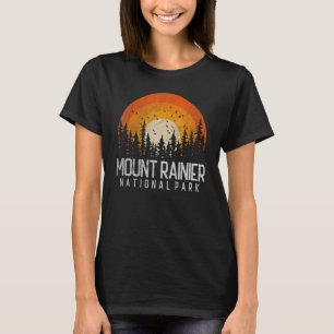 Mount Rainier US National Park Washington Vintage  T-Shirt
