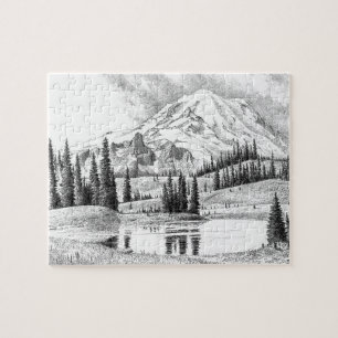 Mount Rainier, Washington Jigsaw Puzzle