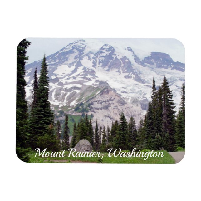 Mount Rainier, Washington Magnet (Horizontal)