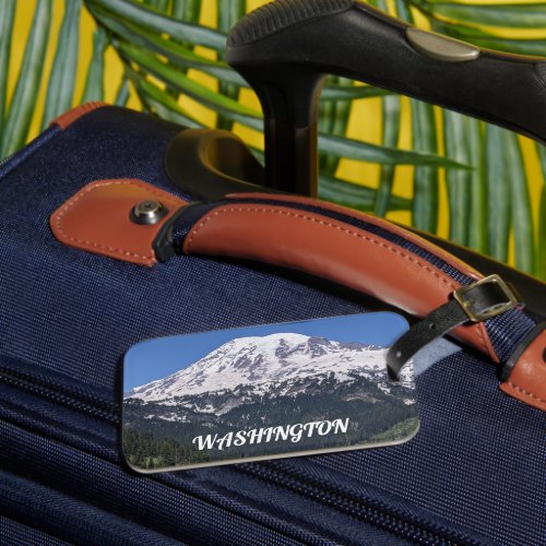 Mount Rainier Washington Photo Luggage Tag