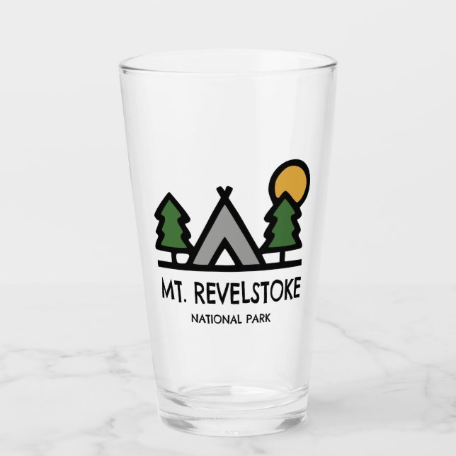 Mount Revelstoke National Park Glass (Front)