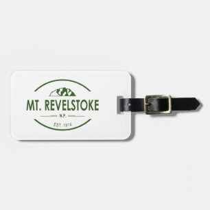 Mount Revelstoke National Park Luggage Tag