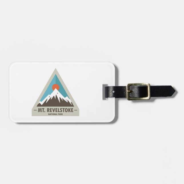 Mount Revelstoke National Park Luggage Tag (Front Horizontal)