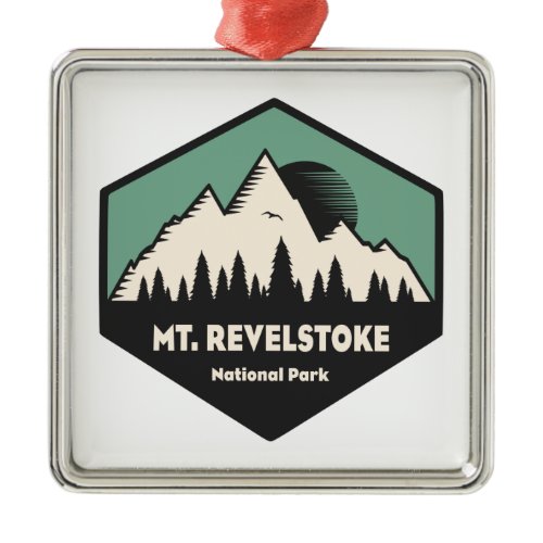 Mount Revelstoke National Park Metal Ornament
