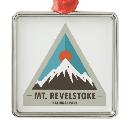 Mount Revelstoke National Park Metal Ornament