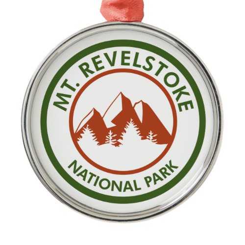Mount Revelstoke National Park Metal Ornament