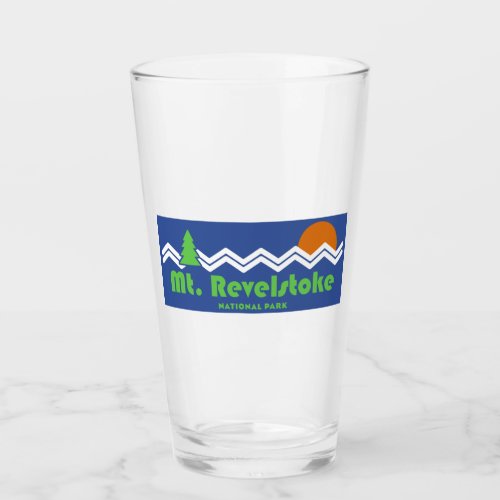 Mount Revelstoke National Park Retro Glass