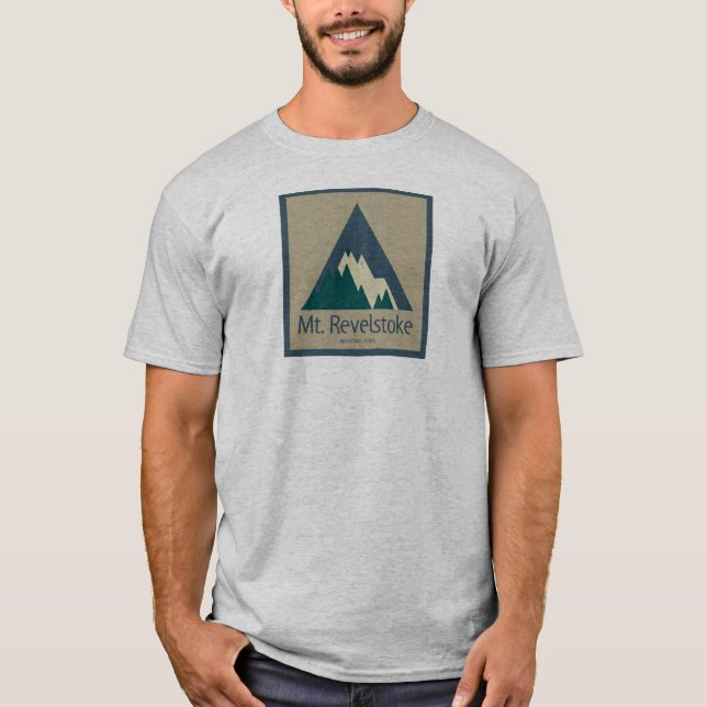 Mount Revelstoke National Park Rustic T-Shirt (Front)