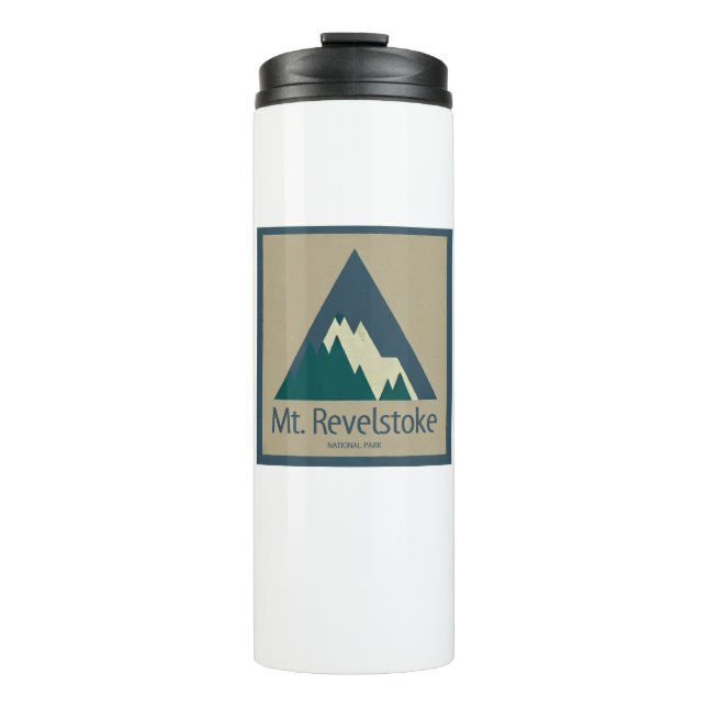 Mount Revelstoke National Park Rustic Thermal Tumbler (Front)