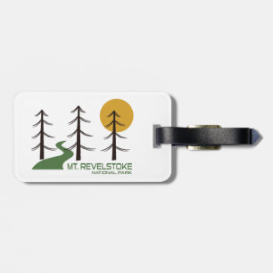 Mount Revelstoke National Park Trail Luggage Tag