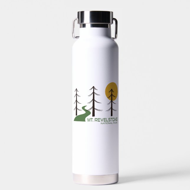 Mount Revelstoke National Park Trail Water Bottle (Front)