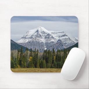 Mount Robson, Nature Photography Mouse Pad