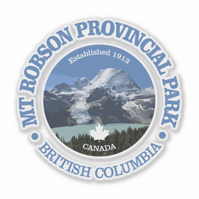 Mount Robson PP Sticker (Front)