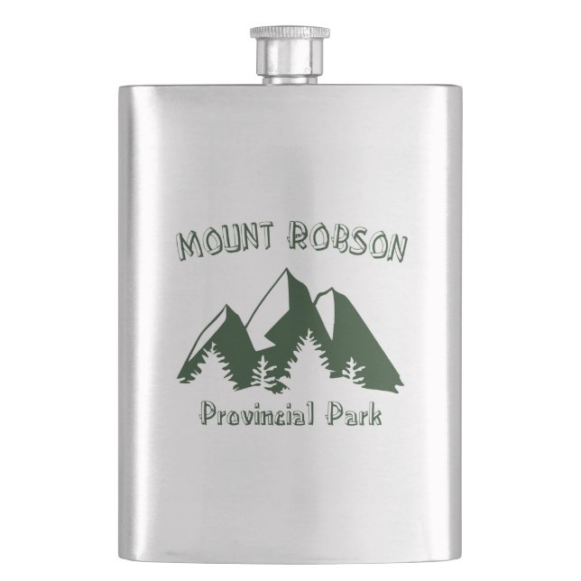 Mount Robson Provincial Park Flask (Front)