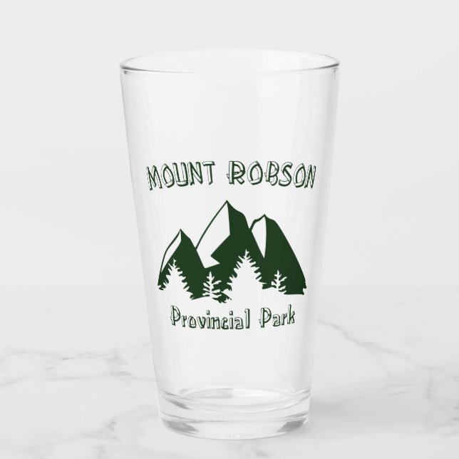 Mount Robson Provincial Park Glass (Front)