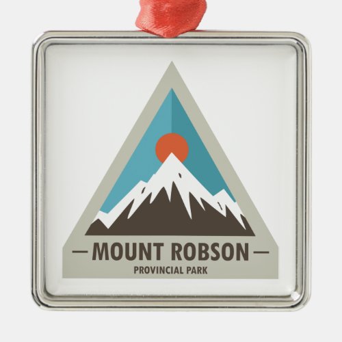 Mount Robson Provincial Park Metal Ornament