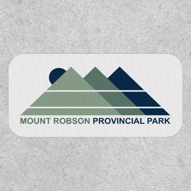 Mount Robson Provincial Park Mountain Sun Patch (Front)