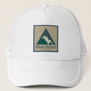 Mount Robson Provincial Park Rustic Trucker Hat