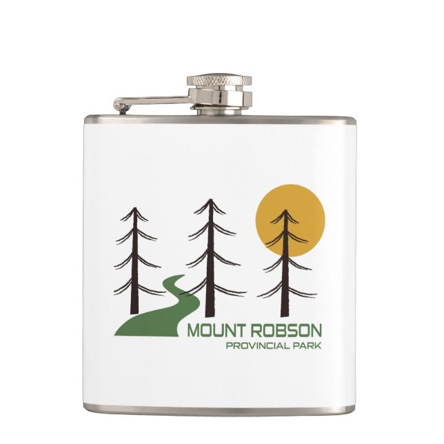 Mount Robson Provincial Park Trail Flask (Front)