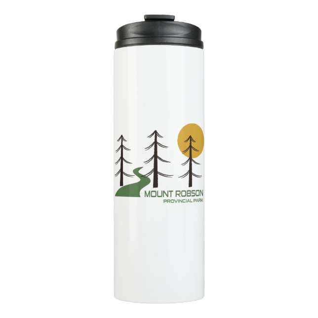 Mount Robson Provincial Park Trail Thermal Tumbler (Front)
