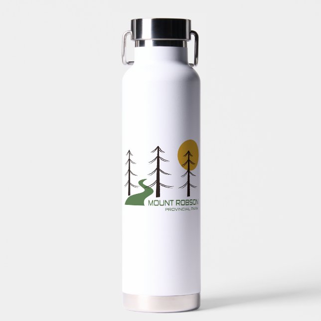 Mount Robson Provincial Park Trail Water Bottle (Front)