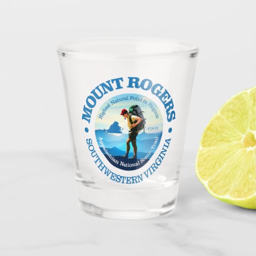 Mount Rogers C Shot Glass