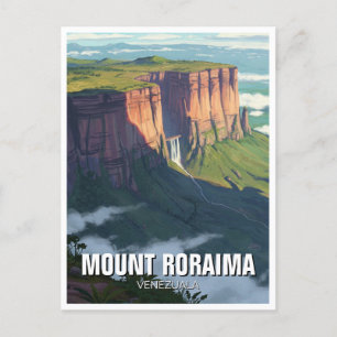 Mount Roraima Venezuala Travel Postcard