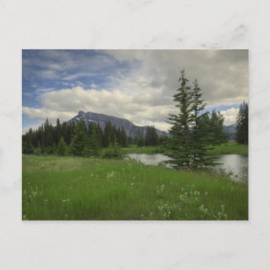 Mount Rundle from Cascade Ponds Postcard