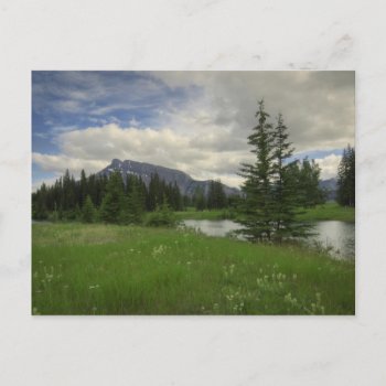 Mount Rundle From Cascade Ponds Postcard by Lasting__Impressions at Zazzle